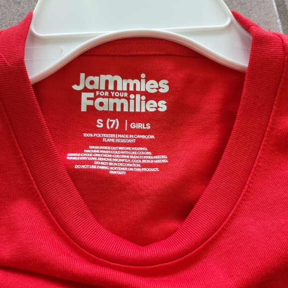 NWT Girls Small (7) Christmas Pajamas Santa Coming Soon! To A Chimney Near You! - Picture 3 of 6